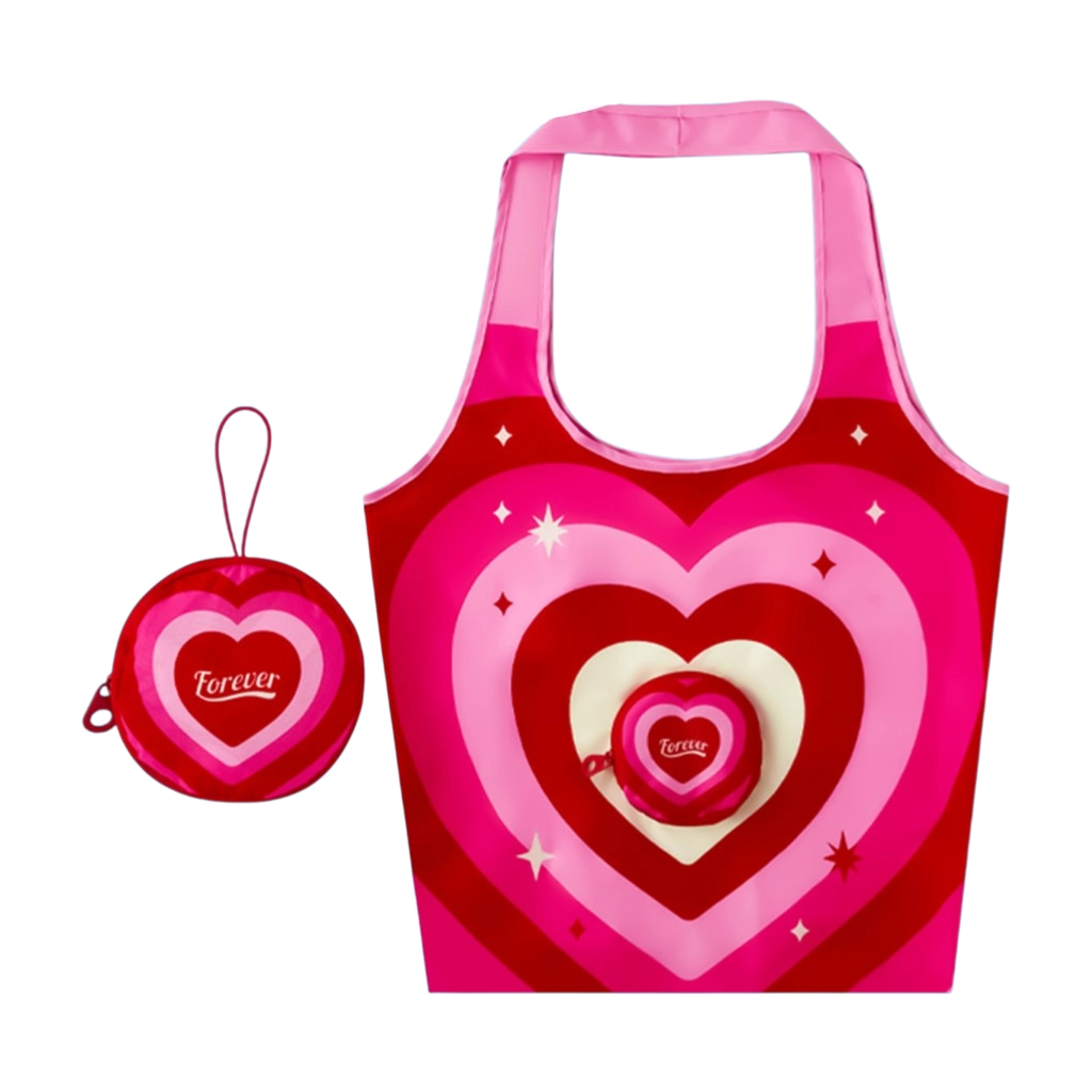 Wiggle Wiggle Pocketable Bag, Forever Heart