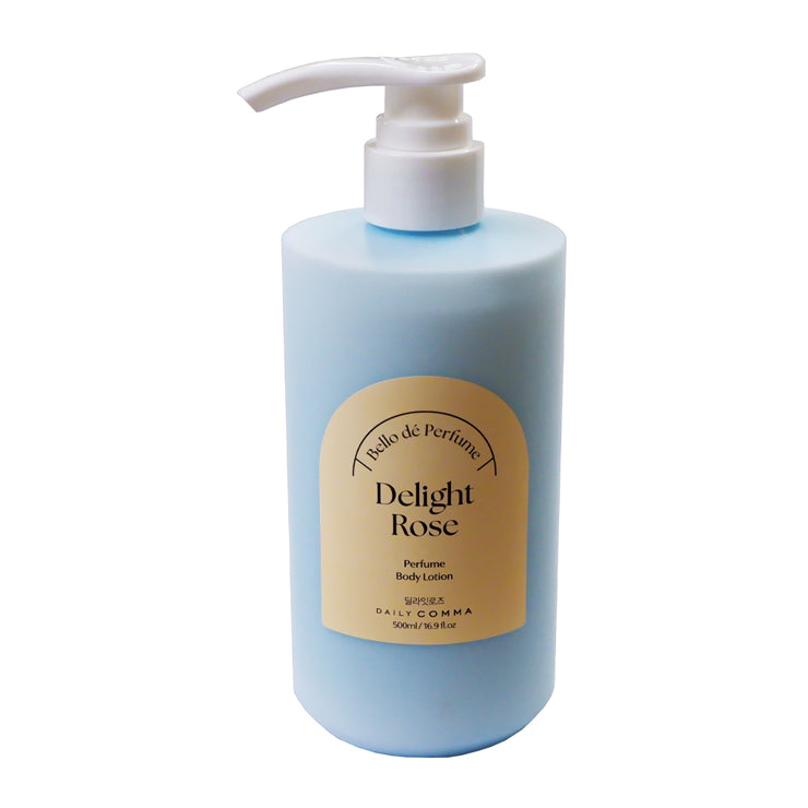 Daily Comma Bello De Perfume Body Lotion Delight Rose 500ml - Hand Cream & Lotions