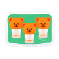 Wiggle Wiggle Travel Bottle 3 pieces Set, Wiggle Bear 60ml
