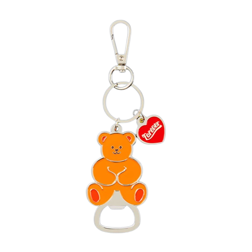 Wiggle Wiggle Opener Keyring, Teddy Bear