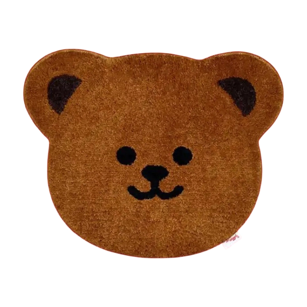 Wiggle Wiggle Floor Mat Small, Teddy Bear