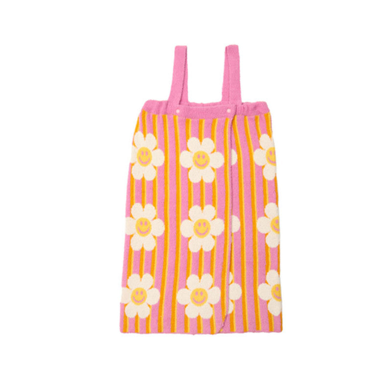Wiggle Wiggle Bath Wrap Towel, Smile We Love