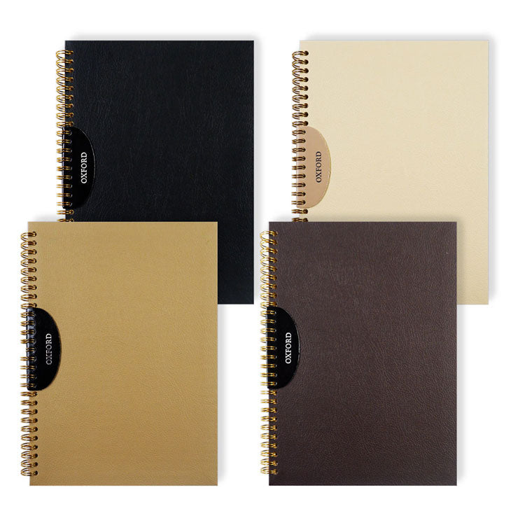 Oxford Spiral Leather Notebook B5 80's - School & Office Supplies