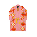 Wiggle Wiggle Lounge Robe, Smile Cherry Argyle