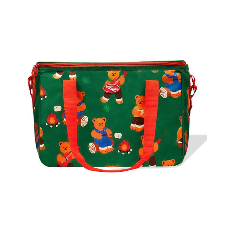 Wiggle Wiggle Two Way Cooler Bag Large, Camping Bear