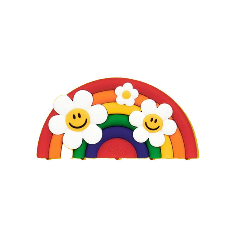 Wiggle Wiggle Toothbrush Holder, Rainbow Smile