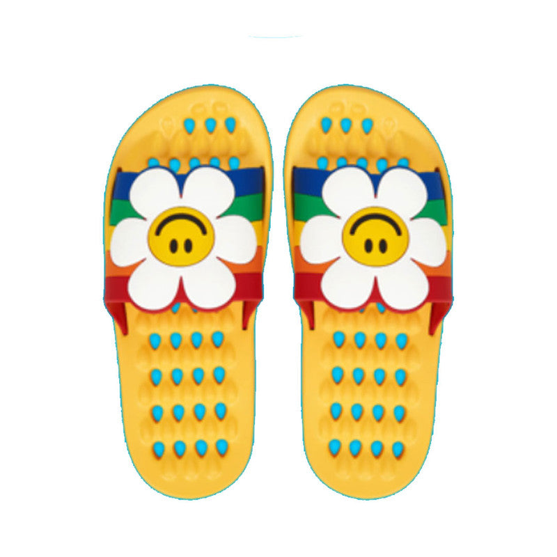 Wiggle Wiggle Bathroom Slipper, Rainbow Smile