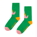 Wiggle Wiggle Pattern Socks, Kitten