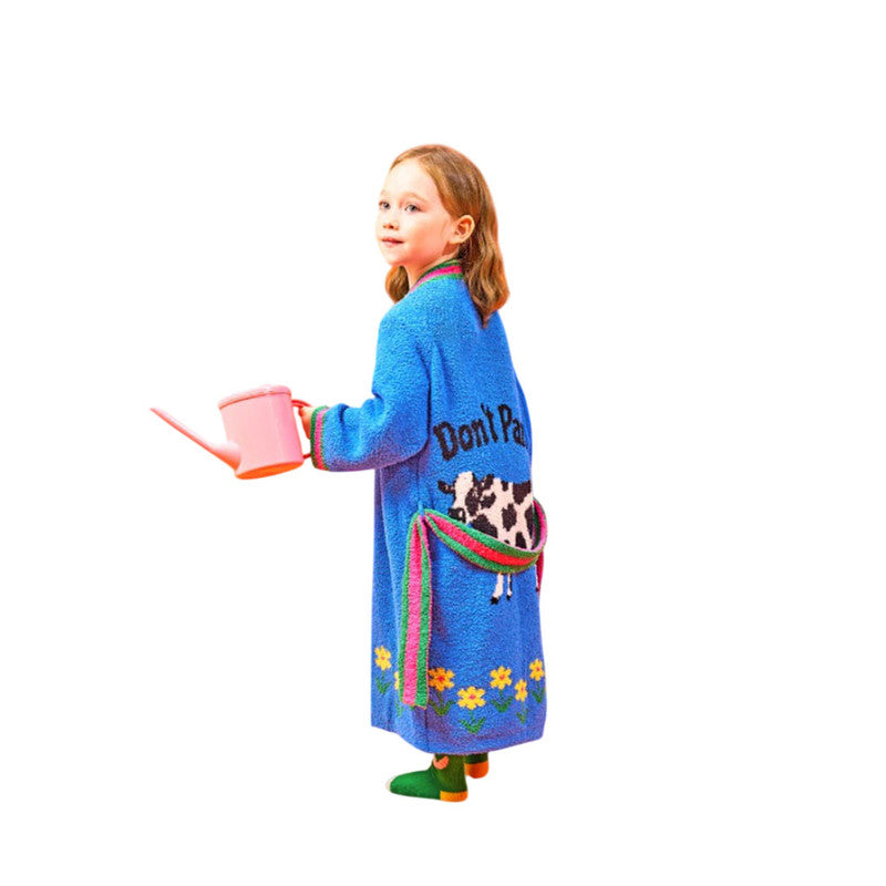 Wiggle Wiggle Kids Lounge Robe, Don't Panic