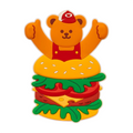 Wiggle Wiggle Magnet Opener, Wiggle Bear