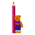 Wiggle Wiggle Acrylic Ruler, Wiggle Bear