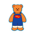 Wiggle Wiggle Point Sticker, Wiggle Bear