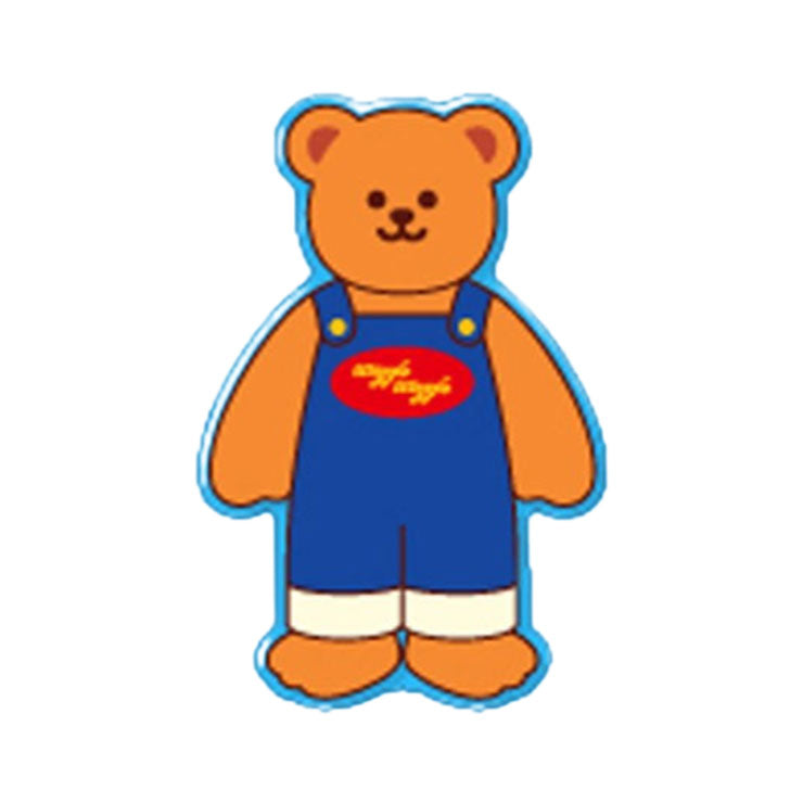 Wiggle Wiggle Point Sticker, Wiggle Bear