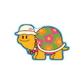Wiggle Wiggle Point Sticker, Calming Turtle
