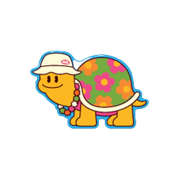 Wiggle Wiggle Point Sticker, Calming Turtle