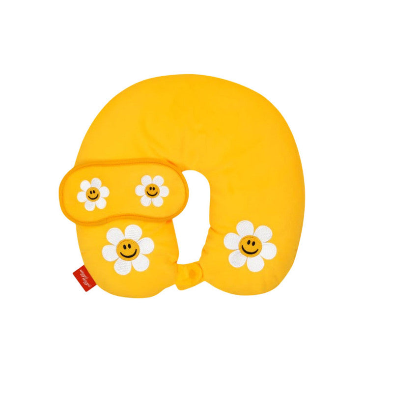 Wiggle Wiggle Travel Neck Pillow, Smile We Love