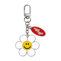 Wiggle Wiggle Metal Charm Keyring - Smile We Love