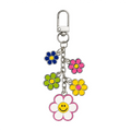 Wiggle Wiggle Metal Charm Keyring - Find Your Flower