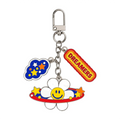Wiggle Wiggle Metal Charm Keyring - Dreamers