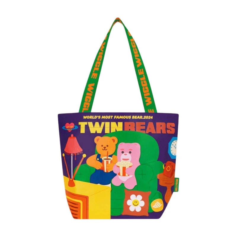 Wiggle Wiggle Bellygom x Wiggle Wiggle R-Shopperbag, Small