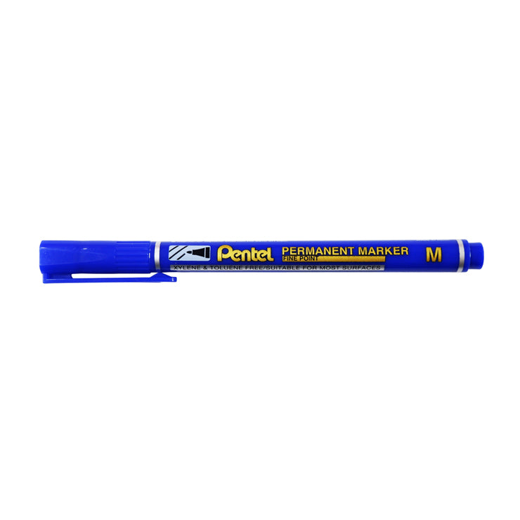 Pentel Permanent Marker Fine Blue 1.6mm NM470C - School & Office Supplies - Writing