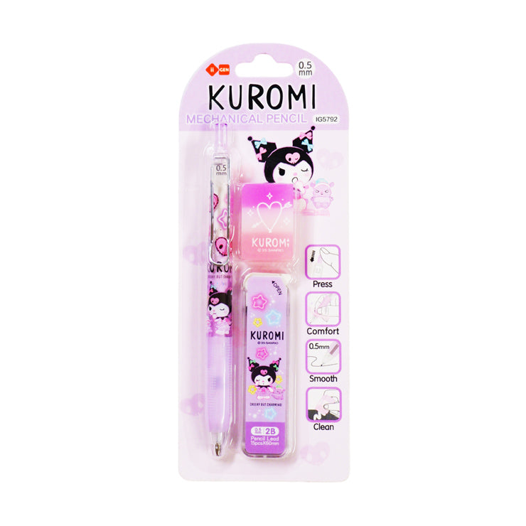 Sanrio Kuromi Mechanical Pencil Set 4028880