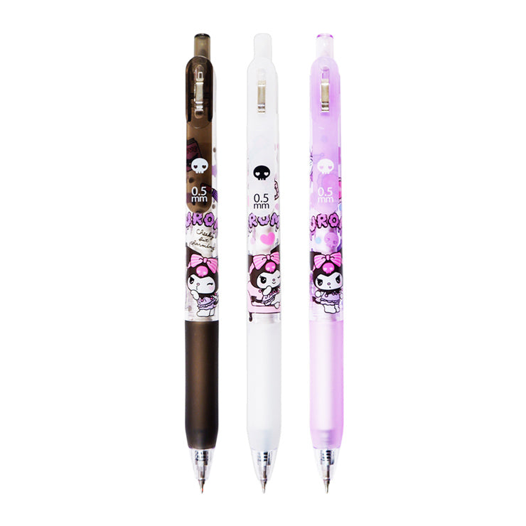 Sanrio Kuromi Retractable Gelpen Black Ink 4028891