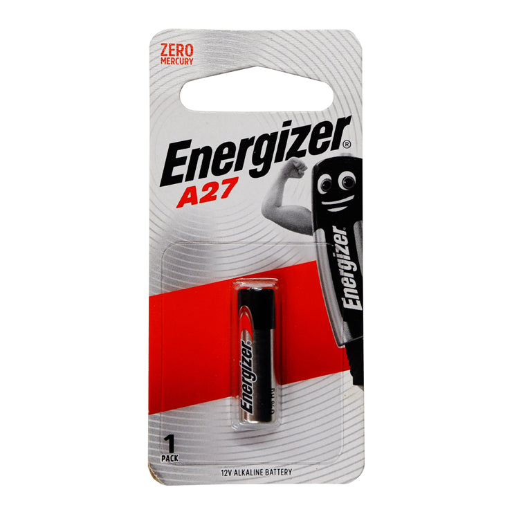 Energizer Battery 12V Alkaline 1's Manganese Dioxide A27BP1 - School & Office Supplies