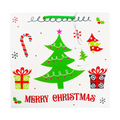 Best Buy Printed Gift Bag Christmas Medium Trees & Gifts with Gift Tags 30x30cm xmgbm43