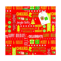 Best Buy Printed Gift Bag Christmas Medium Merry Christmas Text with Gift Tags 30x30cm xmgbm50