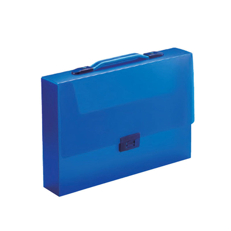 PORTFOLIO File Case with Handle P282 A4 Blue