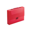 PORTFOLIO File Case with Handle P282 A4 Red