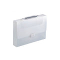 PORTFOLIO File Case with Handle P282 A4 Clear