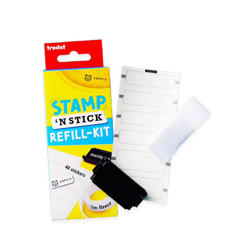 - Easily refresh and personalize your Trodat Printy 4911 stamp with this all-in-one DIY Refill Kit. Designed for convenience, this kit contains everything you need to extend the life of your stamper while keeping impressions sharp and clean.
 
 What's Inc
