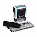 Trodat Stamper DIY 4911 Pastel Blue Typo Printy