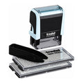 Trodat Stamper DIY 4912 Pastel Blue Typo Printy