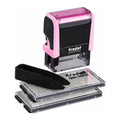Trodat Stamper DIY 4912 Pastel Rose Typo Printy
