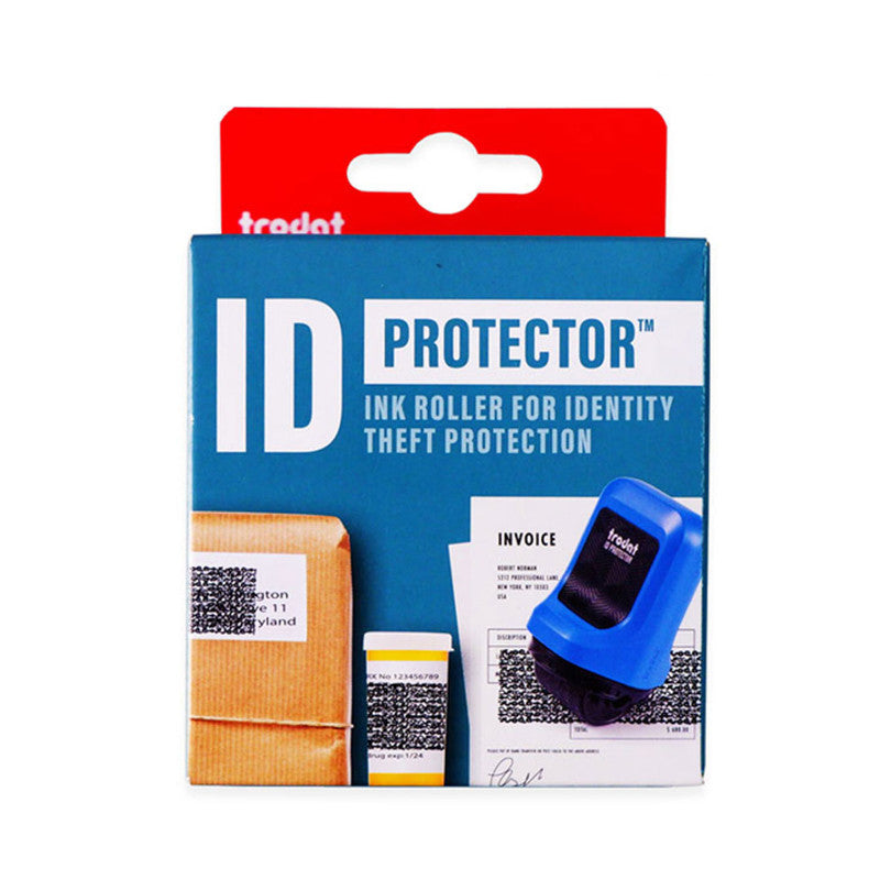 - Protect your personal information with the TRODAT Security Stamp IRF25IDP – an easy and effective solution for identity theft prevention. Designed with a special concealment pattern, this stamp helps you safely mask sensitive data on documents, parcels,