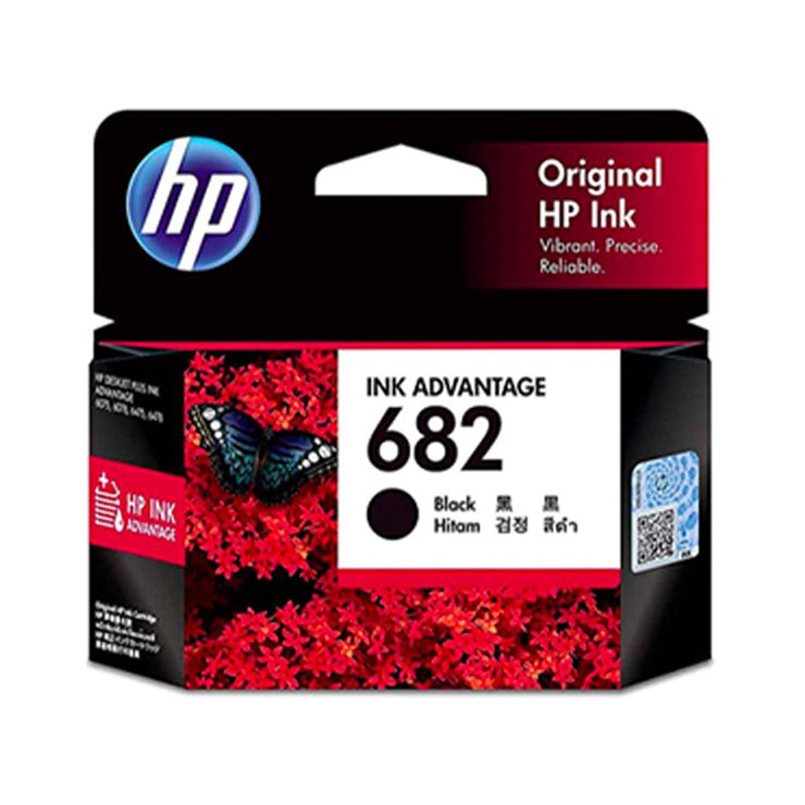 Hewlett Packard Ink Cartridge 682 Black - Printer Ink Cartridges