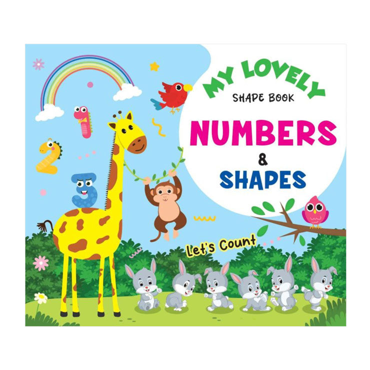 My Lovely Shape Book: Numbers & Shapes - Hardcover - Basic Concept