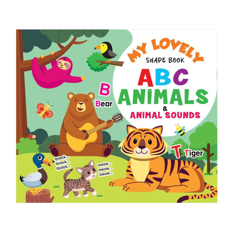 My Lovely Shape Book Abc Animals & Animals Sound Hardcover