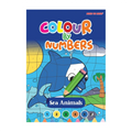 Colour By Numbers: Sea Animals Trade Paperback - Coloring Books