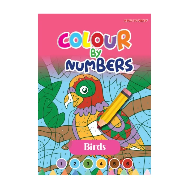 Colour By Numbers: Birds Trade Paperback - Coloring Books