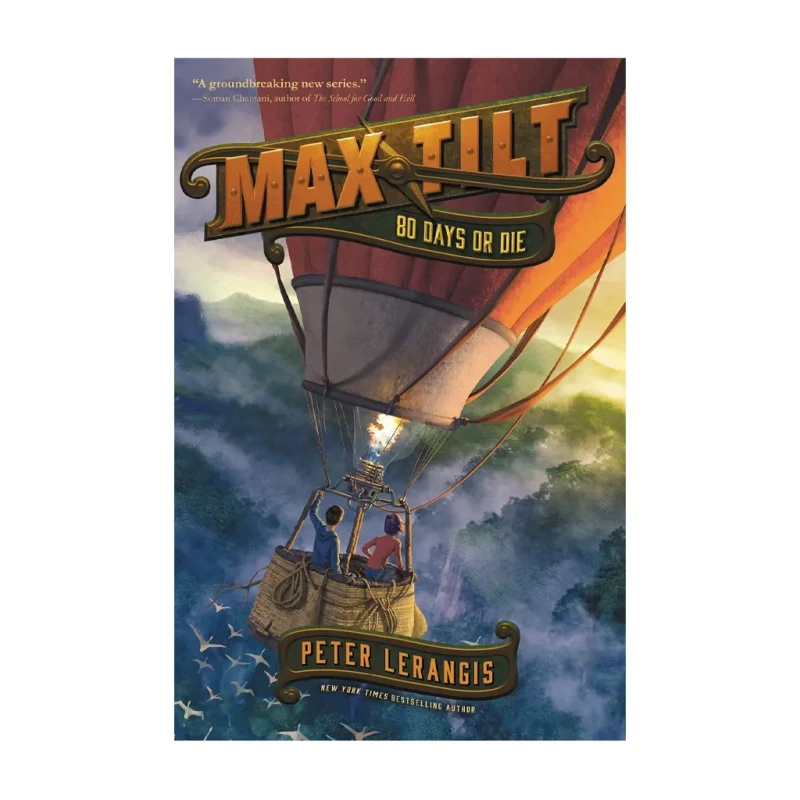 Max Tilt: 80 Days Or Die By Peter Lerangis - Hardcover - Children's Books