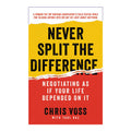 Never Split The Difference Mass Market by Chris Voss and Tahl Raz