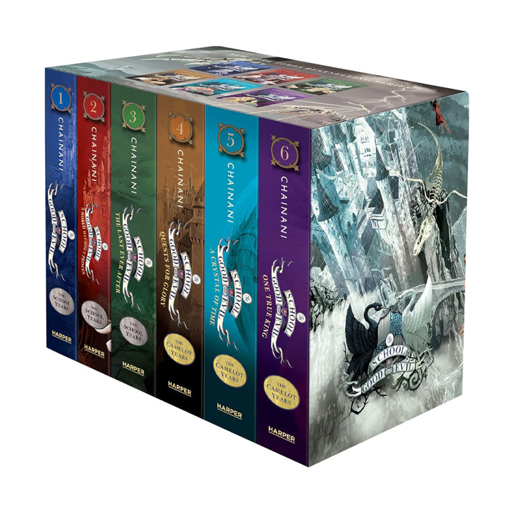 The School For Good And Evil: The Complete 6-Book Box Set By Soman Chainani Trade Paperback