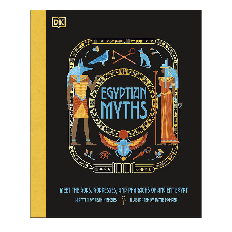 DK Egyptian Myths By Jean Menzies Hardcover
