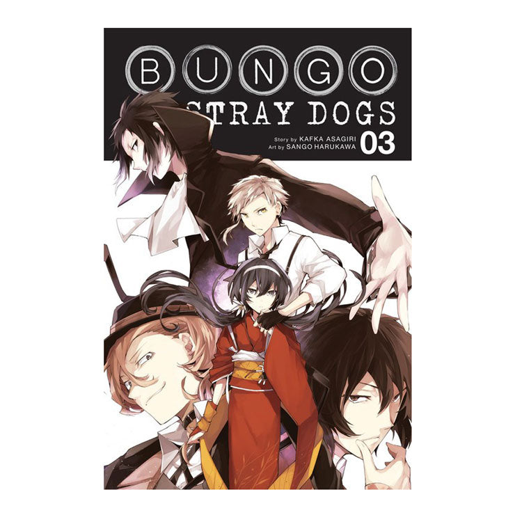 Bungo Stray Dogs, Volume 3 by Kafka Asagiri - Trade Paperback - Teens Fiction - Manga