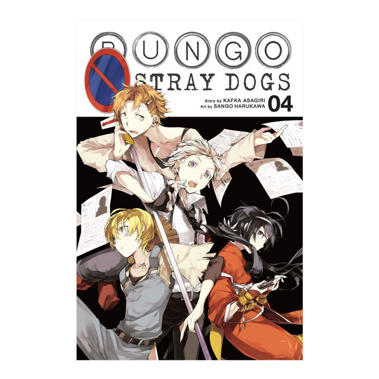Bungo Stray Dogs, Volume 4 by Kafka Asagiri - Trade Paperback - Teens Fiction - Manga