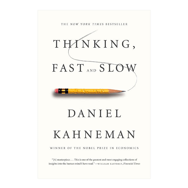 Thinking Fast and Slow by Daniel Kahneman - Trade Paperback - Business Books